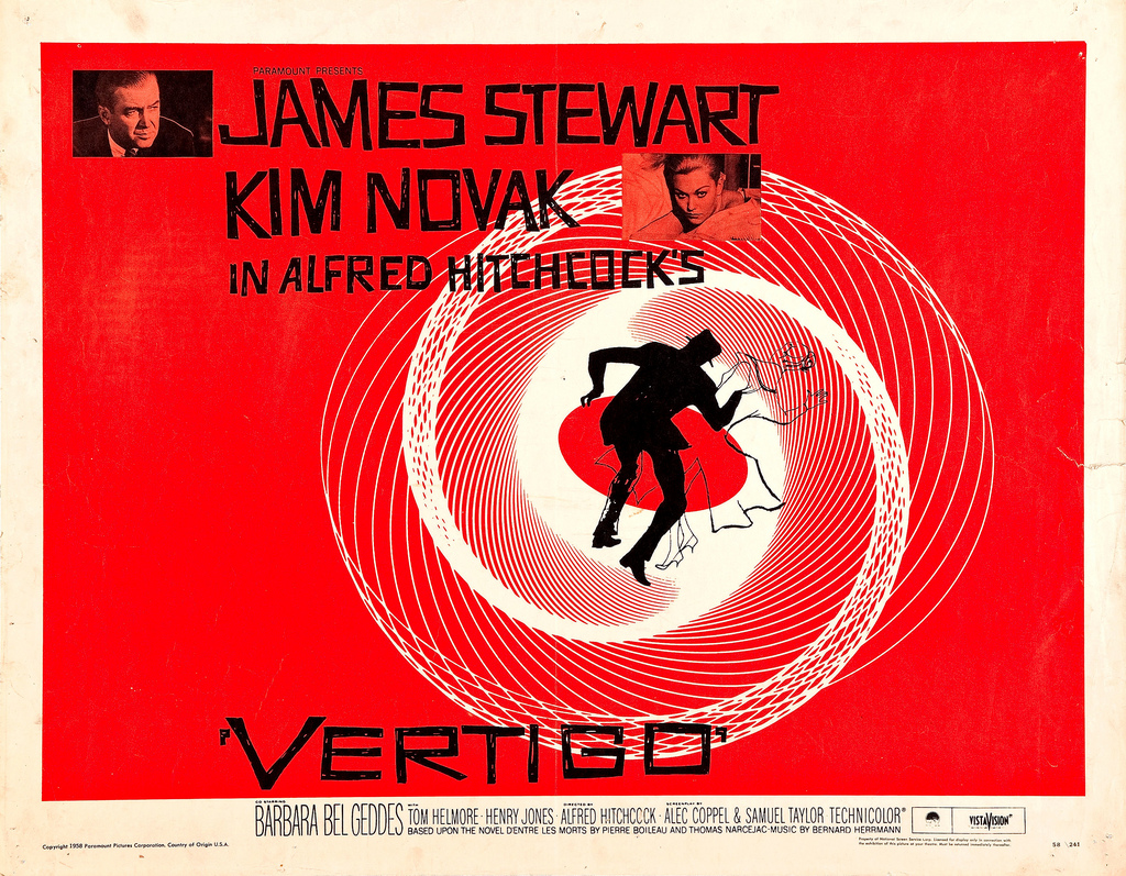 Плакат к фильму Vertigo