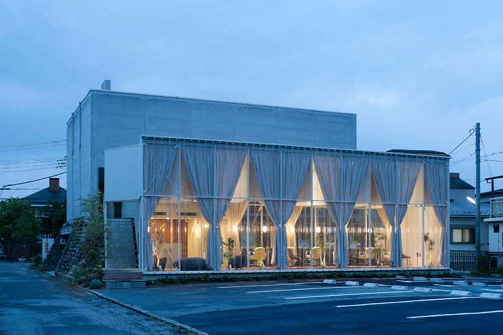Прозрачная резиденция Takehiko Nez Architects