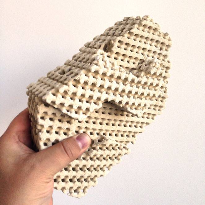 Изобретение 3D кирпича