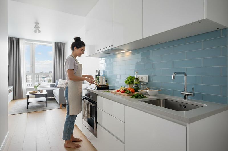 Прямая кухня 4 метра: как спланировать идеальную линию в хрущёвке или студии