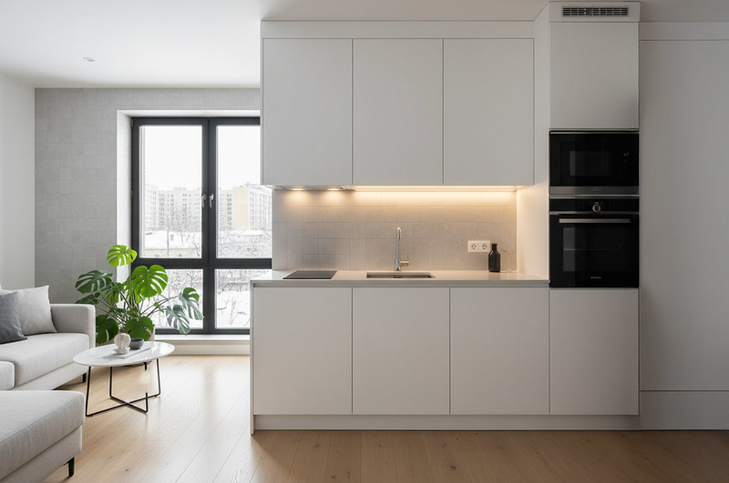 Прямая кухня 4 метра: как спланировать идеальную линию в хрущёвке или студии