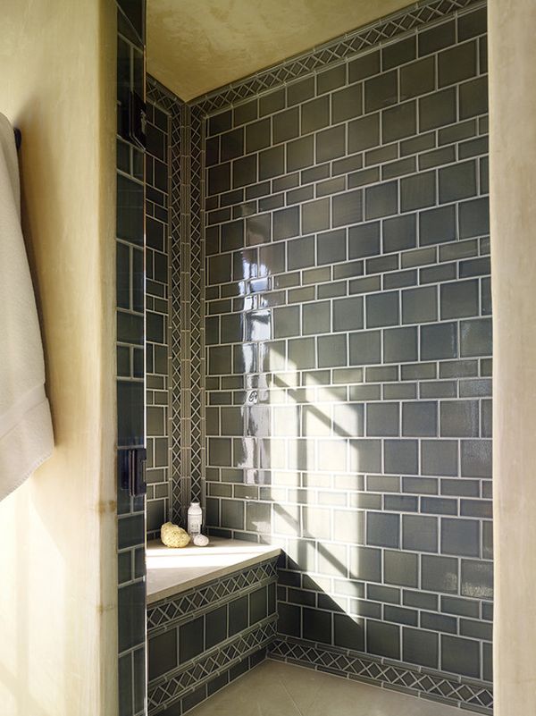 Мозаичная плитка в интерьере ванной