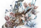 Mimesis: новые анатомические картины в цветочном обрамлении от Нунцио Пачи