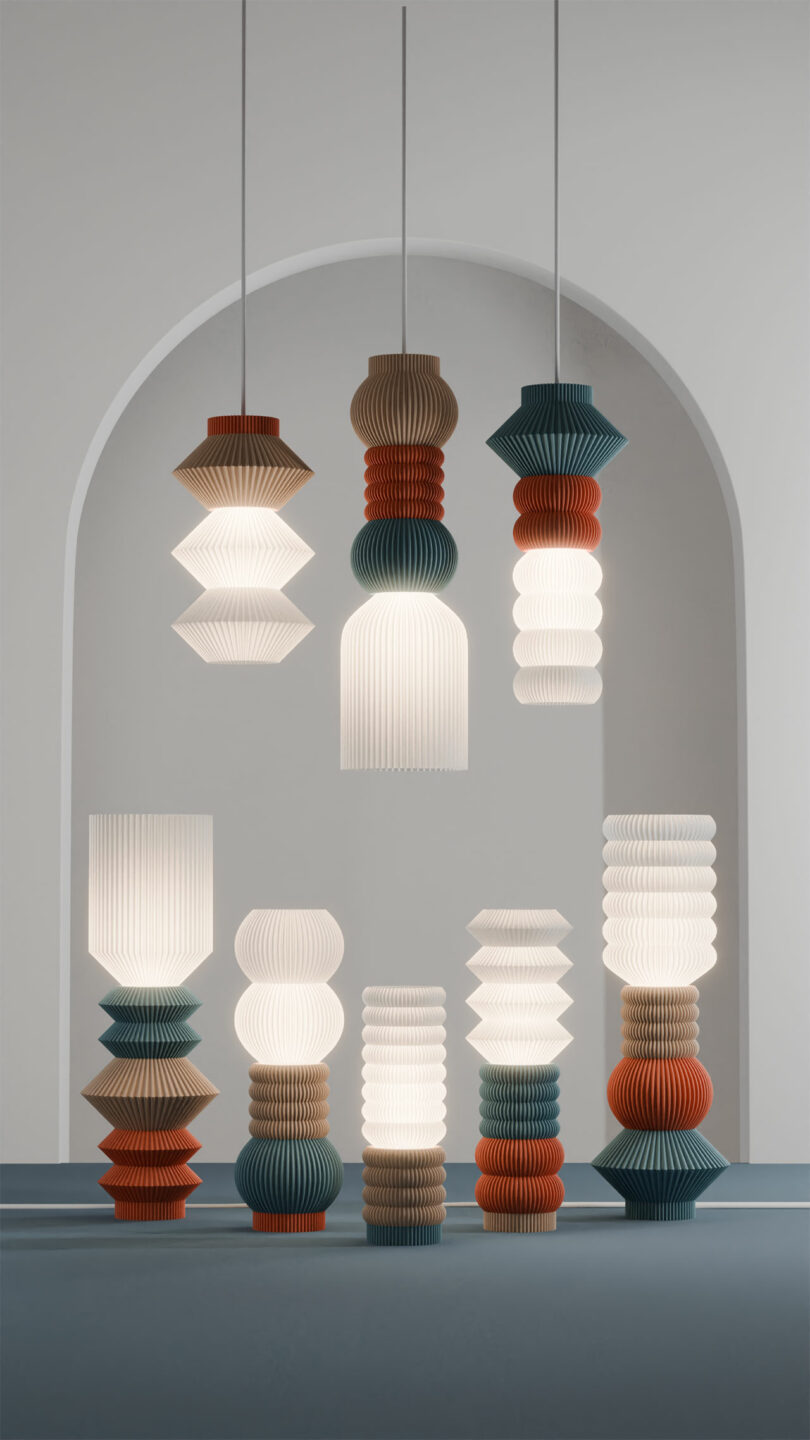 Лампа STAK: модульное решение от Melt Mod