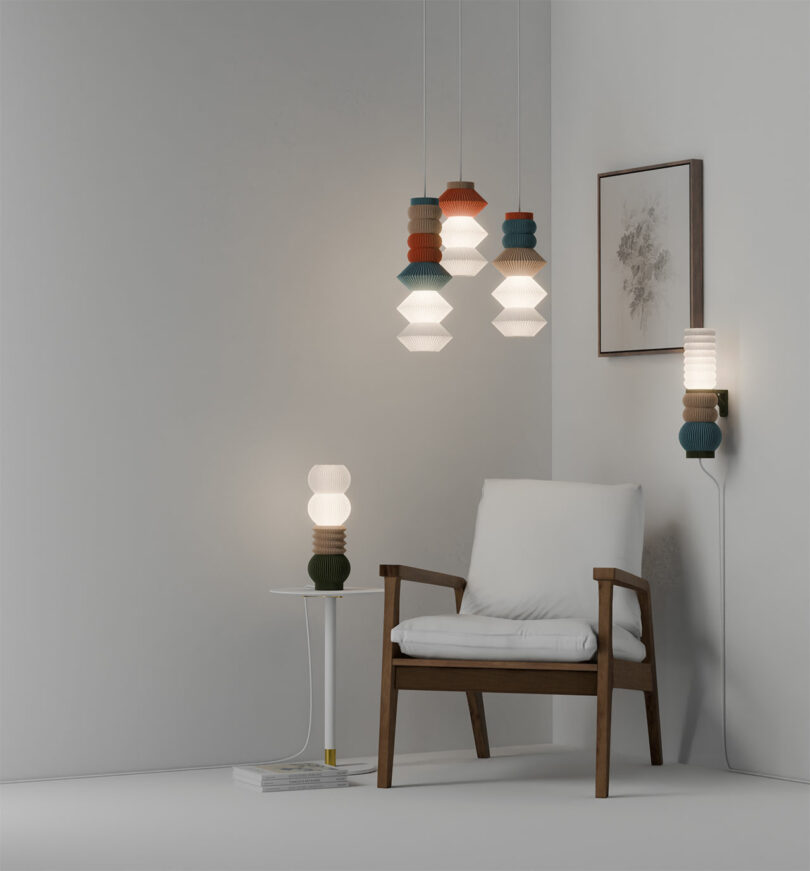 Лампа STAK: модульное решение от Melt Mod