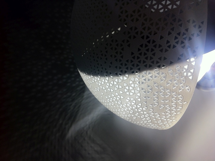 Подвесной светильник-полусфера нейтрального цвета - Section lamp от Marco Lafiandra