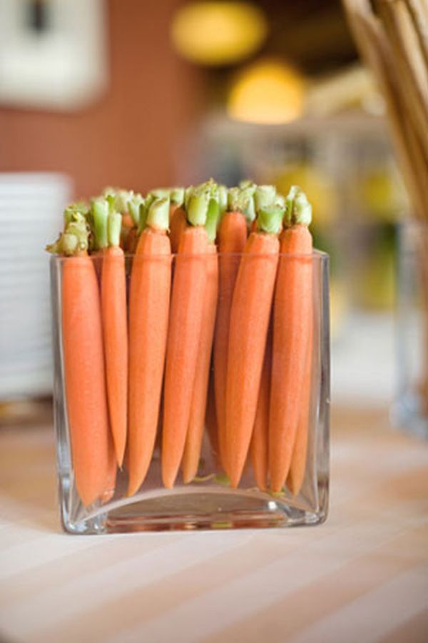 Морковь в стеклянной посудине