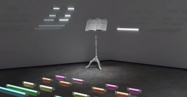 Алан Уорбернтон: музыка Баха в световой инсталляции