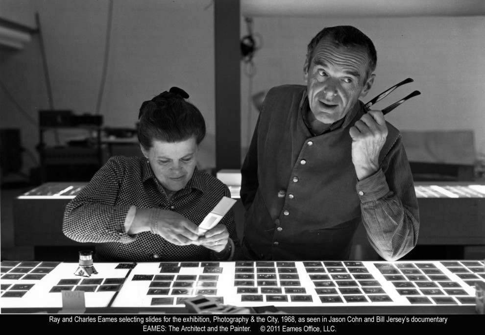 Необычная семейная пара архитекторов Charles и Ray Eames