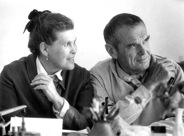 Известная семейная пара архитекторов Charles и Ray Eames