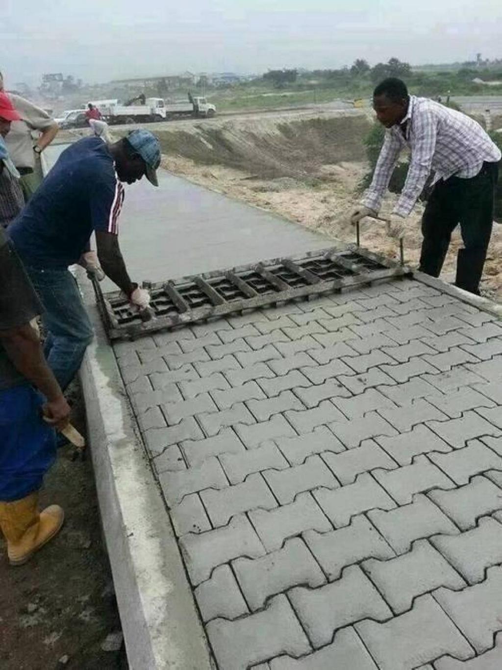 Выкладывания бетона