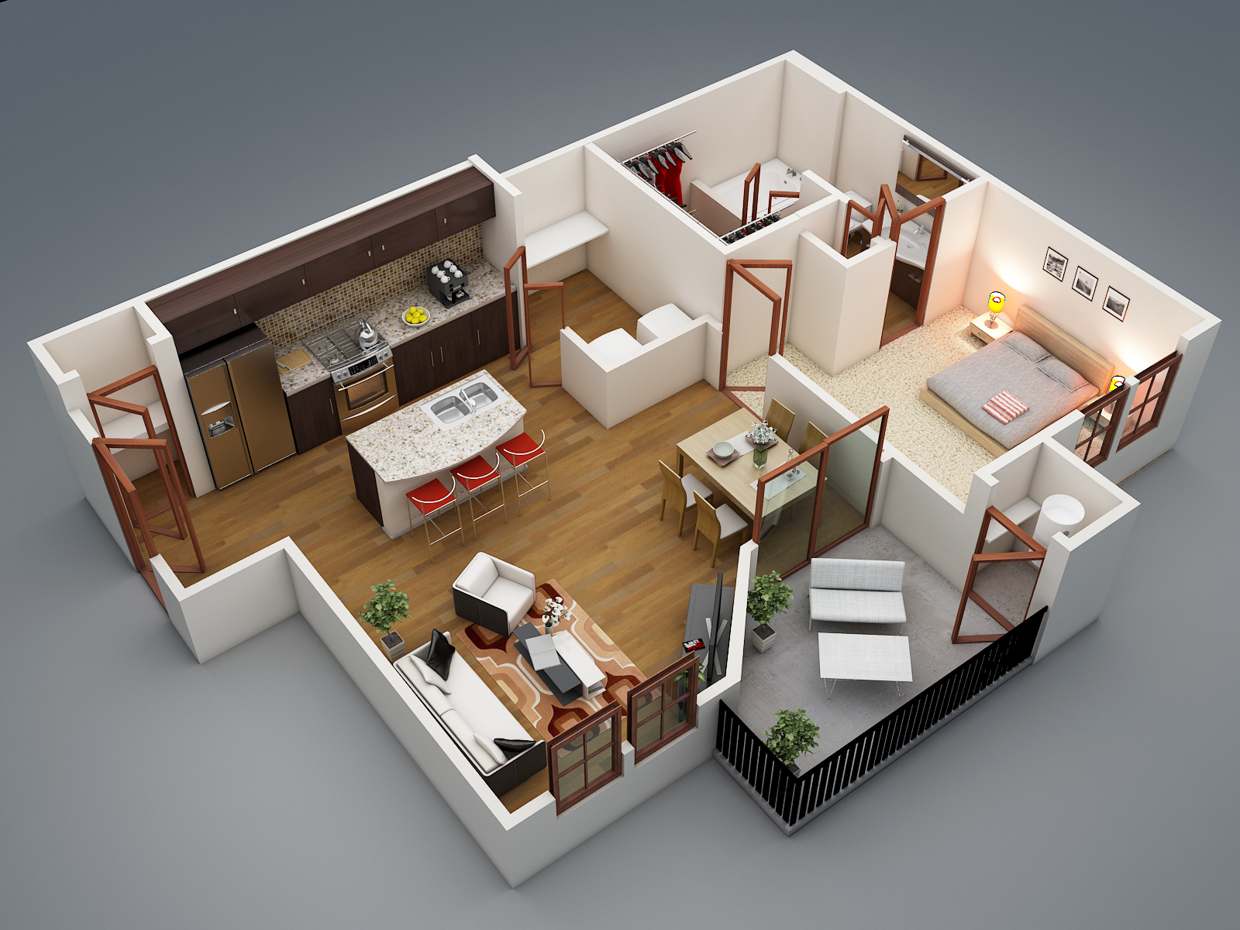 floorplan 3d проекты