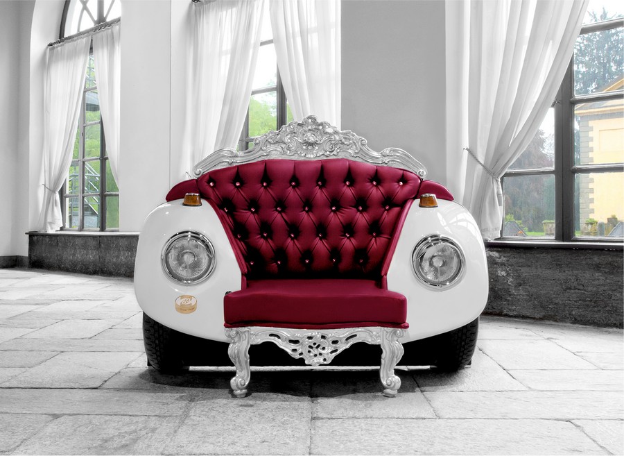 Прекрасное кресло Жук от ZAC Glamour Design