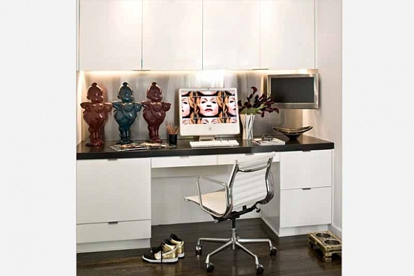 Белый цвет в дизайне интерьера: офисная мебель