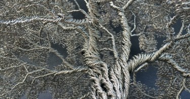 Алюминиевые деревья от скульптора Клайва Мэддисона