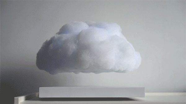 Ричард Кларксон: интерактивный гаджет в виде левитирующего облака