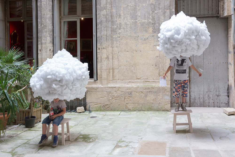Голова в облаках: мультимедийная инсталляция на фестивале архитектуры Вивес в Монпелье