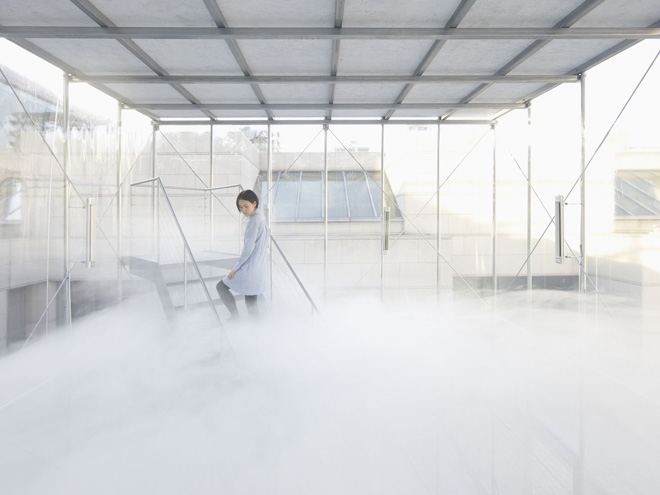 Инновационный герметический куб Cloudscapes от Tetsuo Kondo Architects и Transsolar