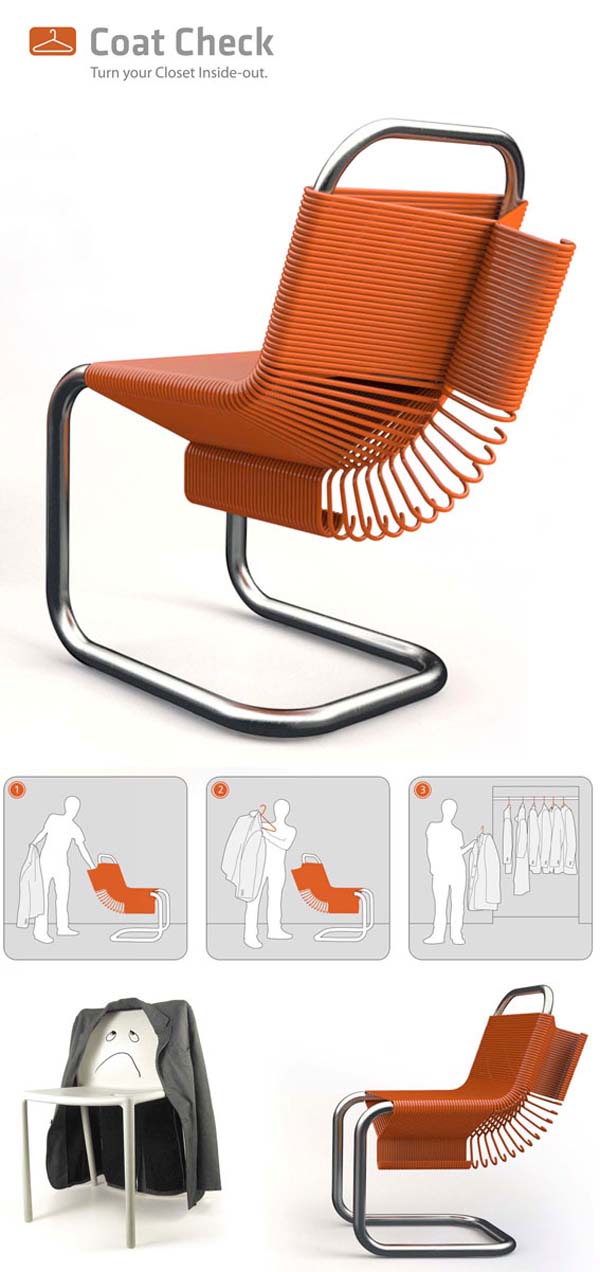Красивый дизайнерский стул от JoeyZeledón