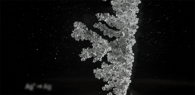 Рождение кристалла: кадры из видео