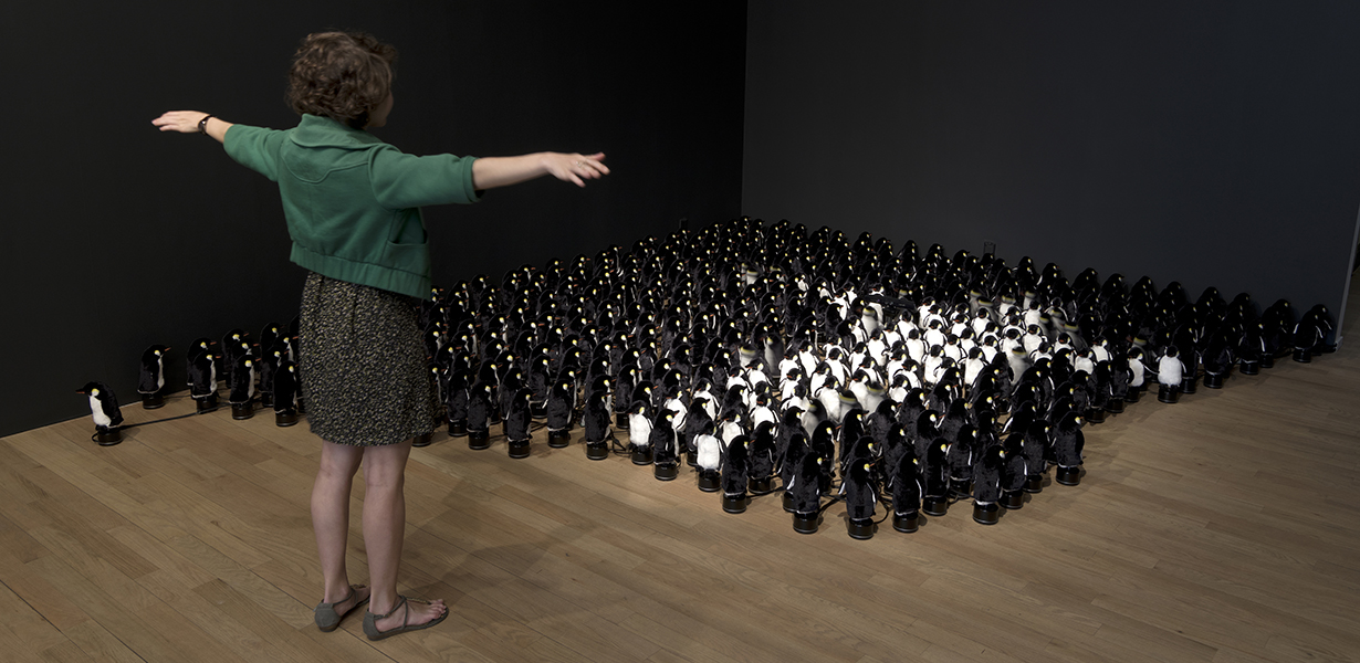 «Пингвин» – интерактивное зеркало от Даниэля Розина