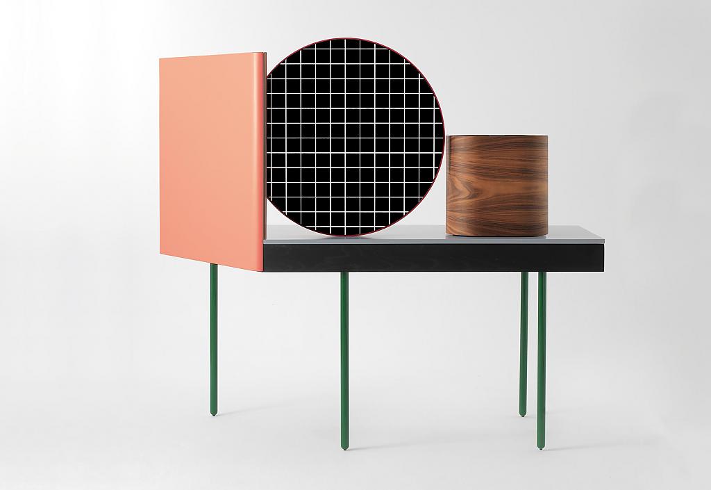 Геометрическая форма дизайнерской мебели
