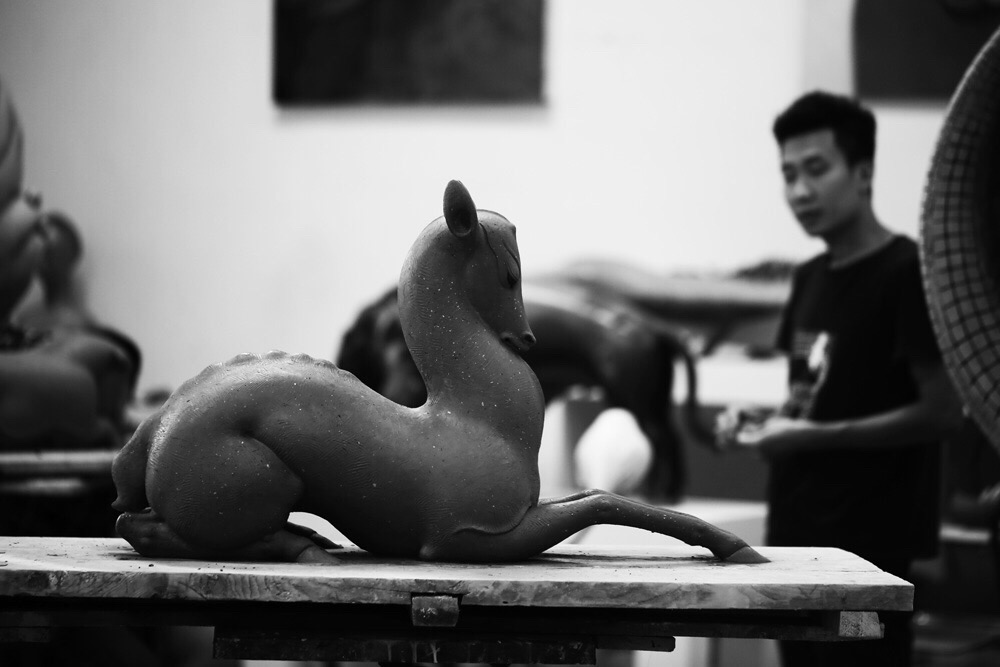 Сюрреалистические скульптуры из серии «Сны» от китайского художника Вана Руилина