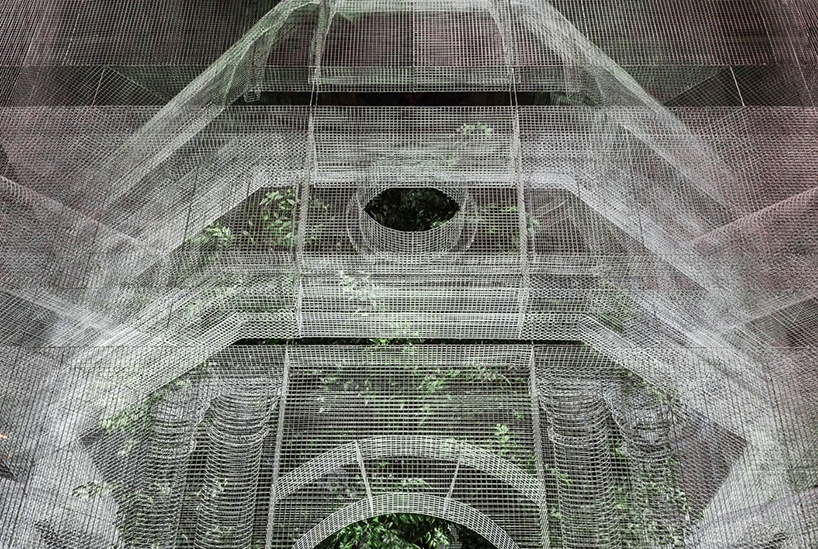 Архетип: архитектурная инсталляция из проволоки от Эдоардо Тресольди