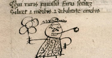 Зарисовки в средневековых книгах из коллекции Эрика Кваккеля