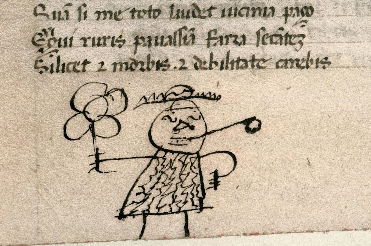Эрик Кваккель: забавные рисунки и каракули на полях средневековых книг 