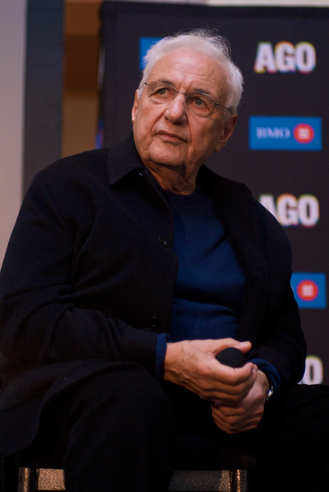 Известный искусствовед Frank Gehry