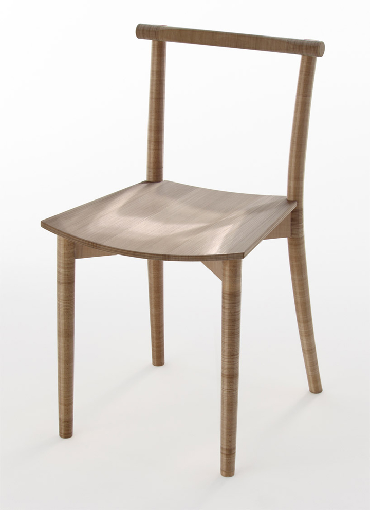 Деревянный стул от известного дизайнера