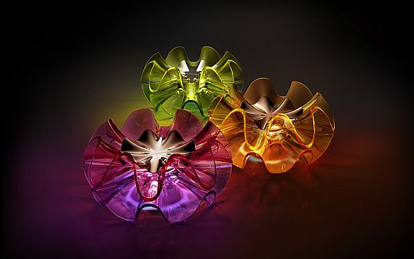 Яркие настольные светильники Flamenca от QisDesign