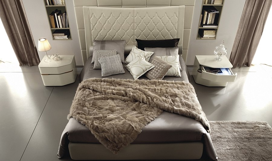 Мебель для изысканной женской спальни от Haften Studio