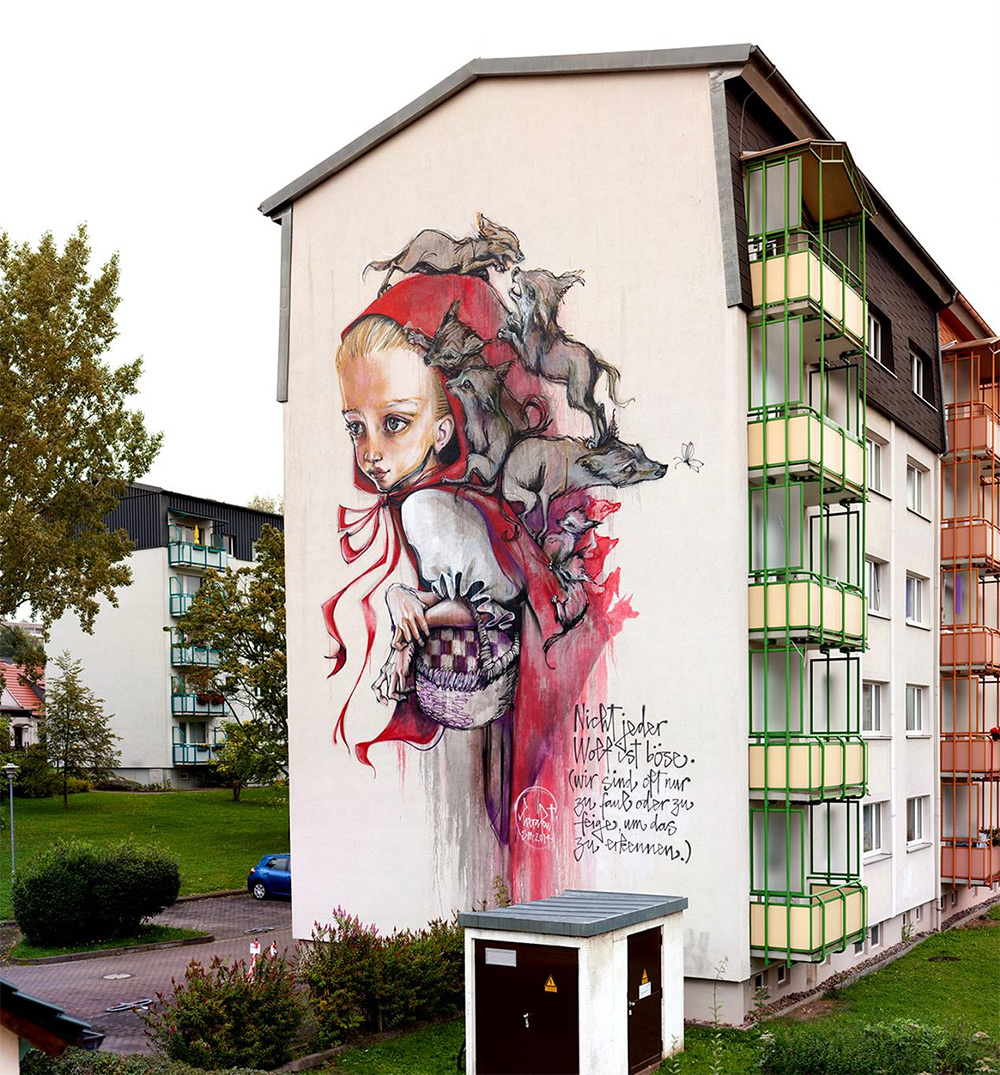 Herakut: искусство граффити в эмоциональном отражении разнообразия жизни