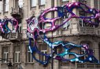 Hyperbolic: органическая форма масштабной инсталляции в Лодзи от Кристал Вагнер