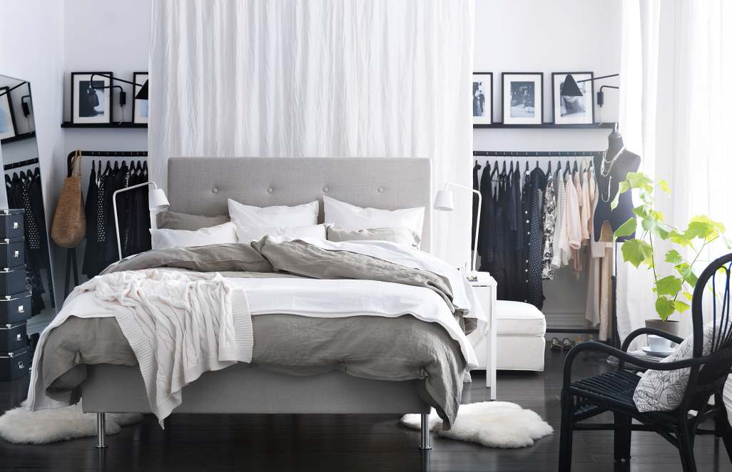 Сногшибательный дизайн интерьера спальни от Ikea