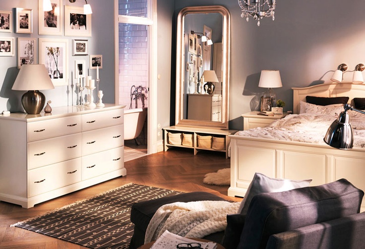Бесподобный дизайн интерьера спальни от Ikea