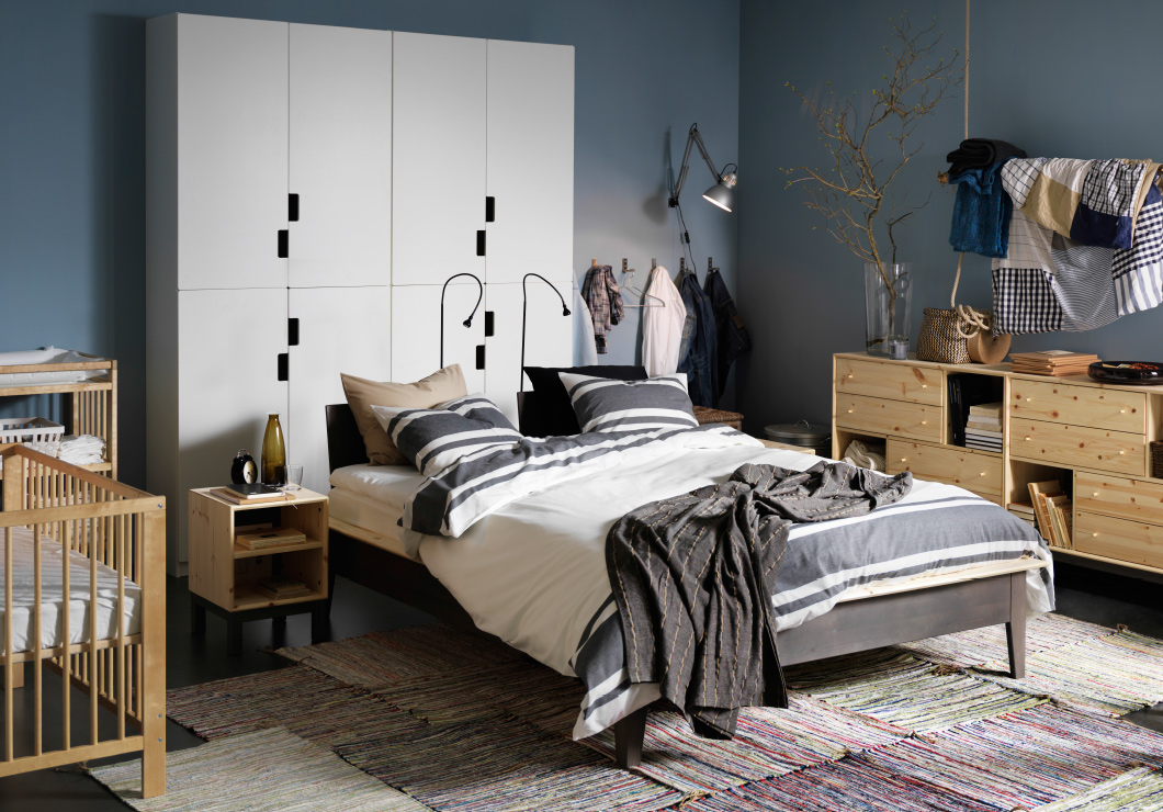 Восхитительный дизайн интерьера спальни от Ikea