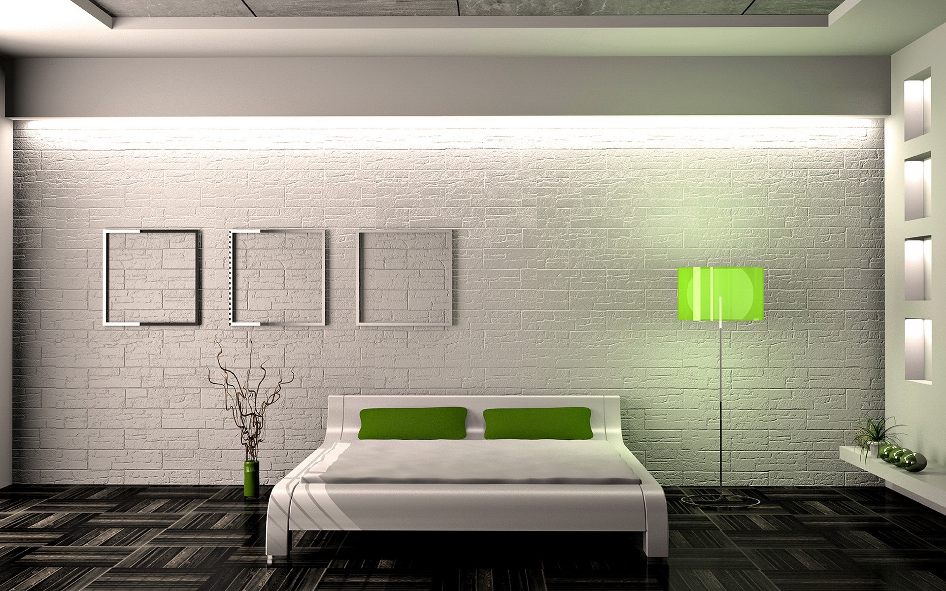 Роскошное оформление интерьера помещения в стиле минимализм