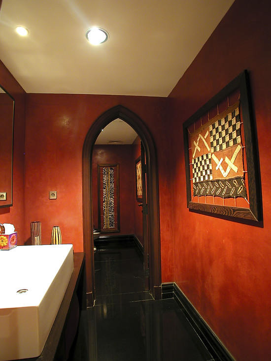Красивый арабский стиль в интерьере ванной