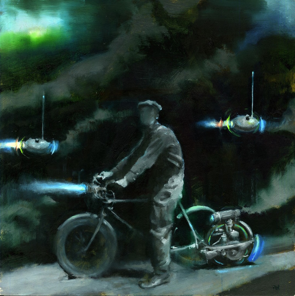 Джошуа Флинт: визуальные повествования в картинах маслом в стиле сюрреализма