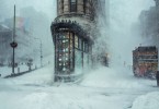 Микеле Палаццо: зимняя сказка в Нью-Йорке – небоскрёб Флэшерон