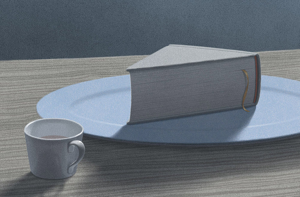 Книги о книгах: сюрреалистические иллюстрации из серии Promenade от Джанго Ли
