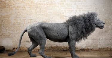 Уникальный зоопарк из оцинкованной проволоки от британского скульптора Кендры Эйст