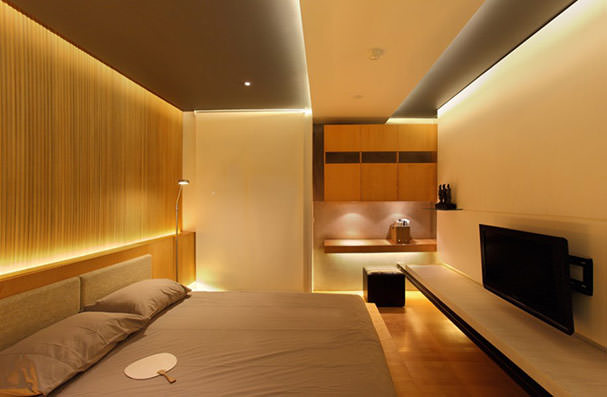 Декоративное освещение и подсветка спальной комнаты