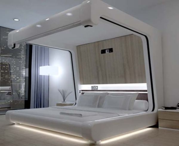 Дизайн интерьера уютной спальни