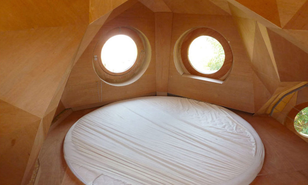 Спальные домики Les Guetteurs от архитектурной студии Zebra3