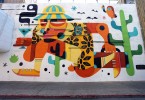 Уличное искусство на фестивале «Жизнь прекрасна» в Лас-Вегасе