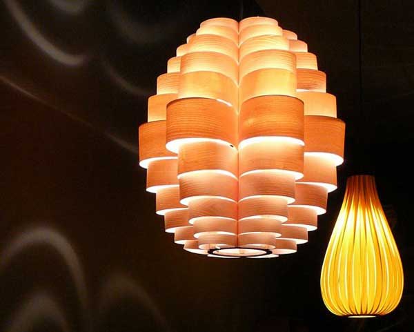 Необычные подвесные светильники от Passion 4 Wood
